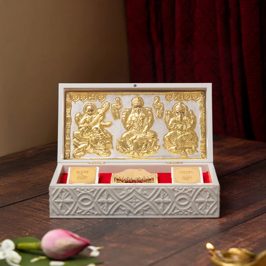 Svastika Ganesh Lakshmi Saraswati Pocket